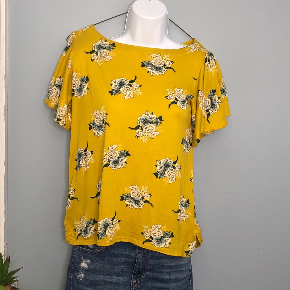Loft Blouse with slit sleeves XS